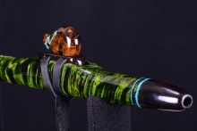 Boxelder Burl Native American Flute, Minor, High C-5, #H32E